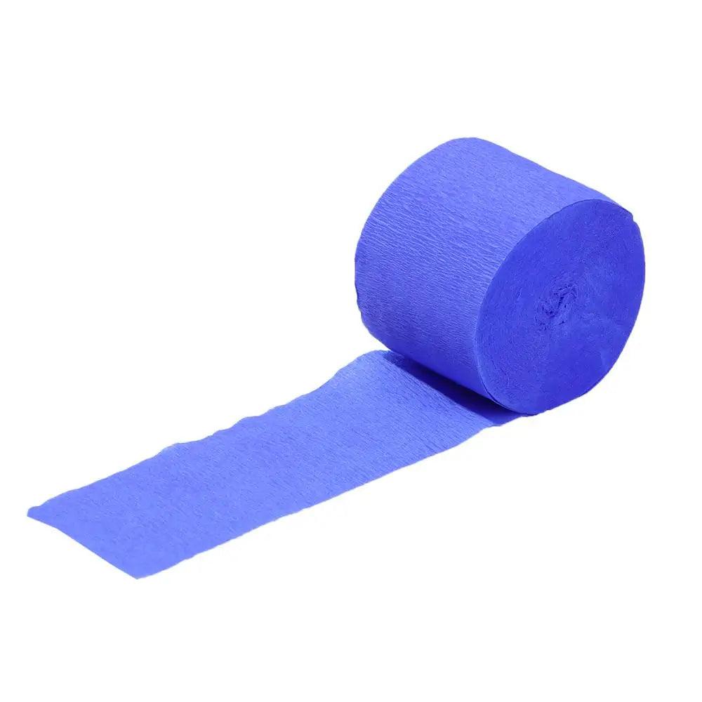 1 Roll DIY Party Supplies Baby Shower Decoration Garland Photography Backdrops DIY Paper Crepe Paper Streamers Wedding Decor Good Vibrations