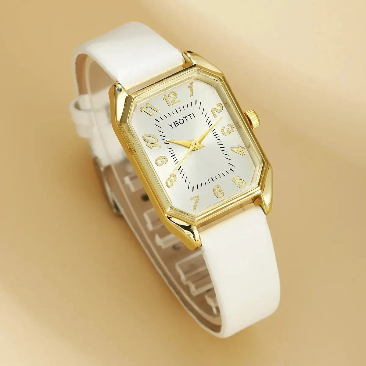 6/5/1PCS Luxury Fashion Square Women's Watches Brand Ladies Quartz Wristwatch Jewelry Set Classic Simple Femme Relogio Feminino Good Vibrations