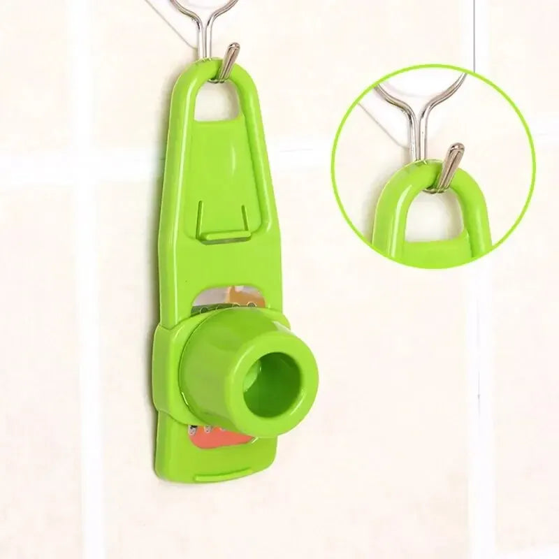 1 Pack Mini Garlic Grinder Creative Garlic Press Kitchen Garlic Mash Manual Garlic Mashing Green Kitchen Gadgets Good Vibrations
