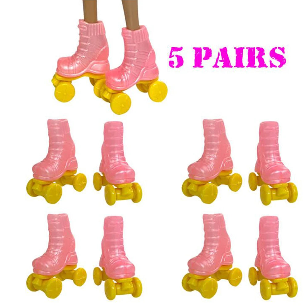 Fashion Dollhouse Furniture For 11.5 inch Dolls Accessories 1:12 Wardrobe Bed Chair Sofa 29-32 cm Doll Shoe Rack Slide Toys JJ Good Vibrations