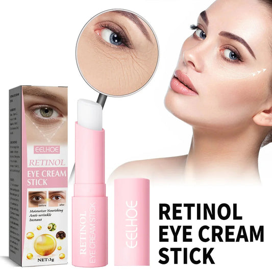 Retinol Smooth Wrinkle Eye Cream Anti Puffiness Remove Dark Circle Eye Bag Stick Fade Fine Line Whitening Moisturizing Skin Care Good Vibrations