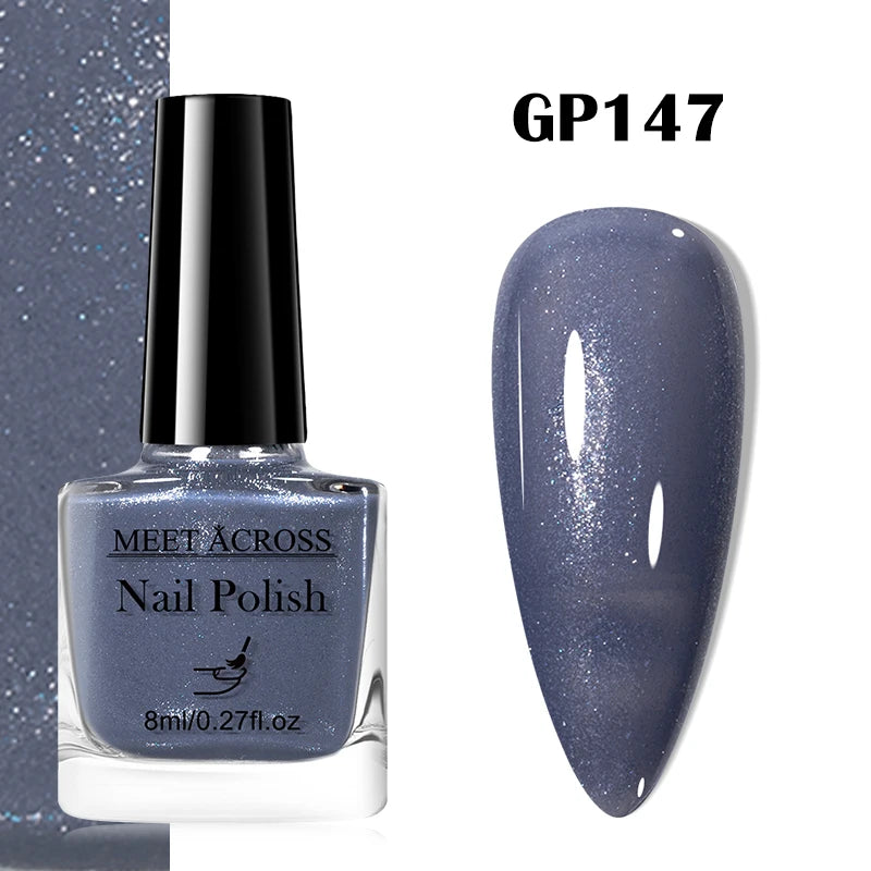 48 Colors Nail Polish Quick Dry No-bake Lasting Water-based Tearable Manicure Not Easy To Fade Semi-permanent Varnish Nail Art Good Vibrations