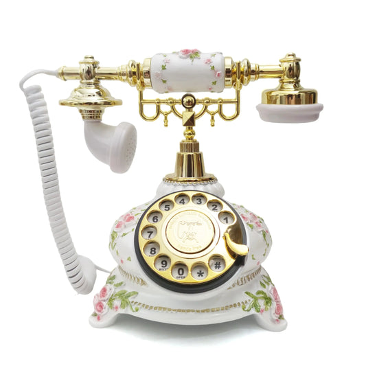 Wedding Audio Guest Book Telephone Classic Retro Rotary Craftsmanship Wedding Guestbook For Confessional Wedding Birthday Party Good Vibrations