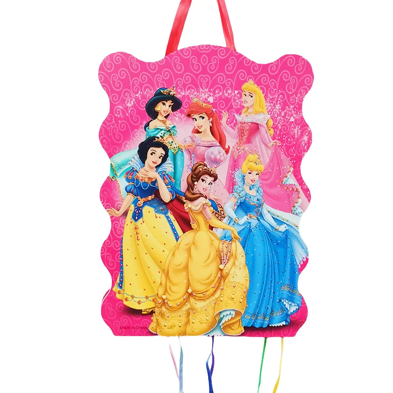 Disney Lilo Stitch Little Mermaid Frozen Princess Boys Girls Favors Pinata Happy Birthday Events Party Decoration DIY Pinata Good Vibrations