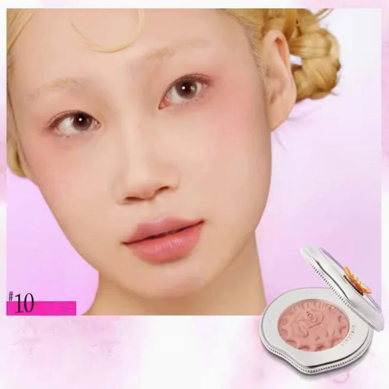 Girlcult Soft Matte Blush Long Lasting Pigmented Natural Velvet Finish Tiktok Trending Aesthetic Blusher for Cheeks Good Vibrations