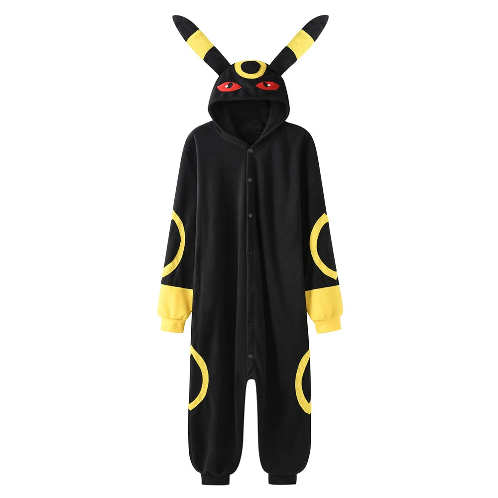 Women Onesies Charizard Pajama Gengar Kigurumi Umbreon Onesie For Adults Piplup Women Full Body Pyjama Halloween Cosplay Costume Good Vibrations