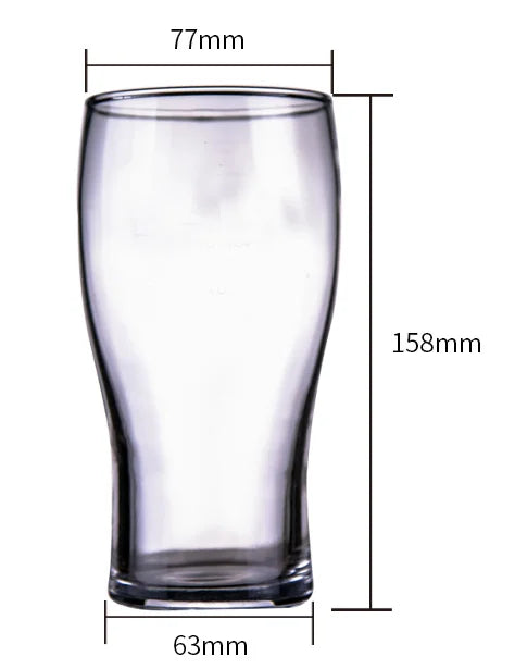 Personalized Custom Beer Mug Creative Transparent Glass Laser Engraved Pint Cup Wedding Party Favor Groomsmen Gift Good Vibrations