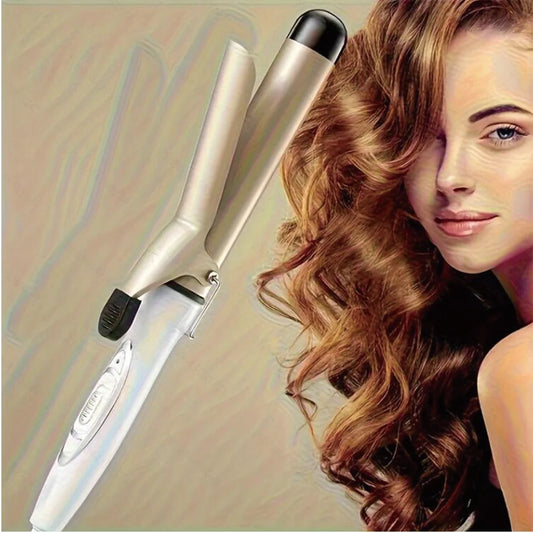 1pc Rotating curling iron, automatic curling iron, quick heating iron suitable for medium and long hair, ladies' gifts, Good Vibrations