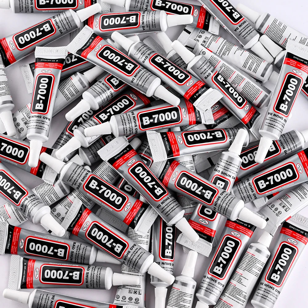 15ml B7000 Super Strong Nail Glue Transparent Craft Adhesive Glue Metal/Jewelry/Rhinestone/Mobile Phone Repair And More Glue#127 Good Vibrations