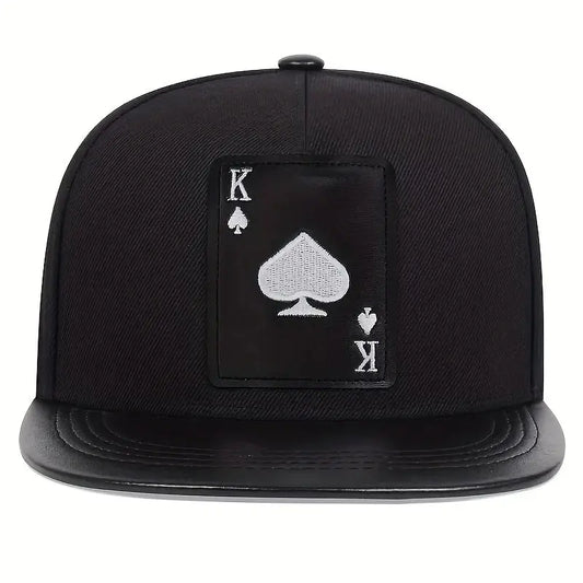 Fashion Hip Hop baseball Cap poker embroidery personalized Hat Men Women cotton Snapback Hats Outdoor Trucker Caps Sun Hats Good Vibrations