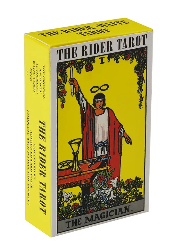 English/Spanish Version Classic The Rider Tarot Card Prediction Divination Board Game Toy Holiday Games Waite Tarot Deck Booklet Good Vibrations