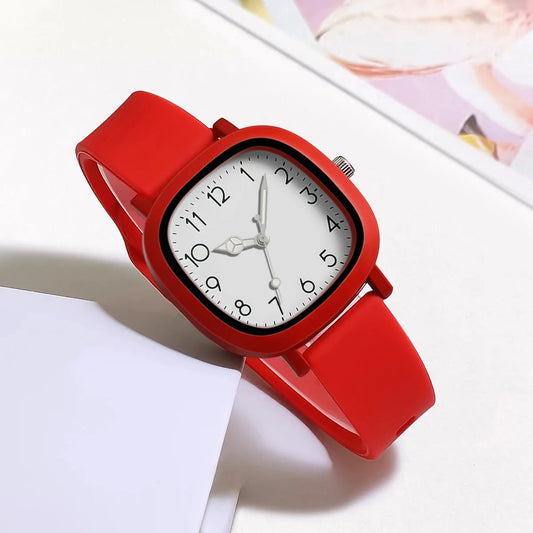 Fashion Women Watch Silicone Quartz Wristwatches For Women Clock Christmas Gift Valentine's Day Ladies Watches Reloj Mujer Good Vibrations Adult Super Store