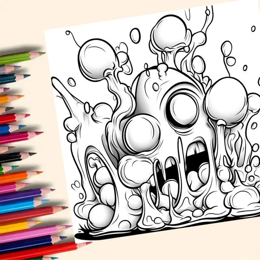 Joint Graffiti Coloring Book Adult Picture Book Good Vibrations