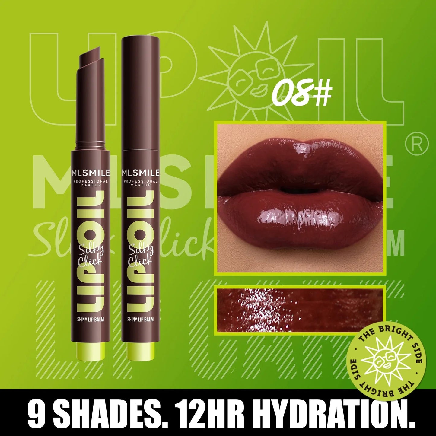 Jelly Solid Lip Gloss Make-up Hydrating Mirror Red Brown Lipstick Clear Moisturizing Lip Tint Nature Nude Lipstick Pen Cosmetics Good Vibrations