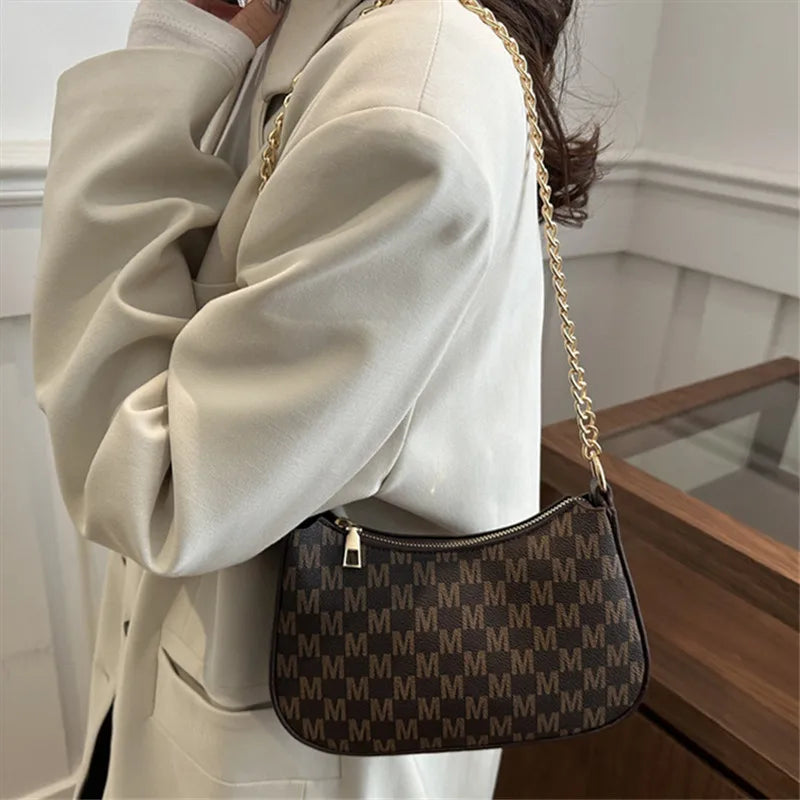 Vintage Style Square Handbag Crossbody Bag Adjustable Strap Women Messenger Shoulder Bag Sophisticated Accessory Tote Bag Purse Good Vibrations