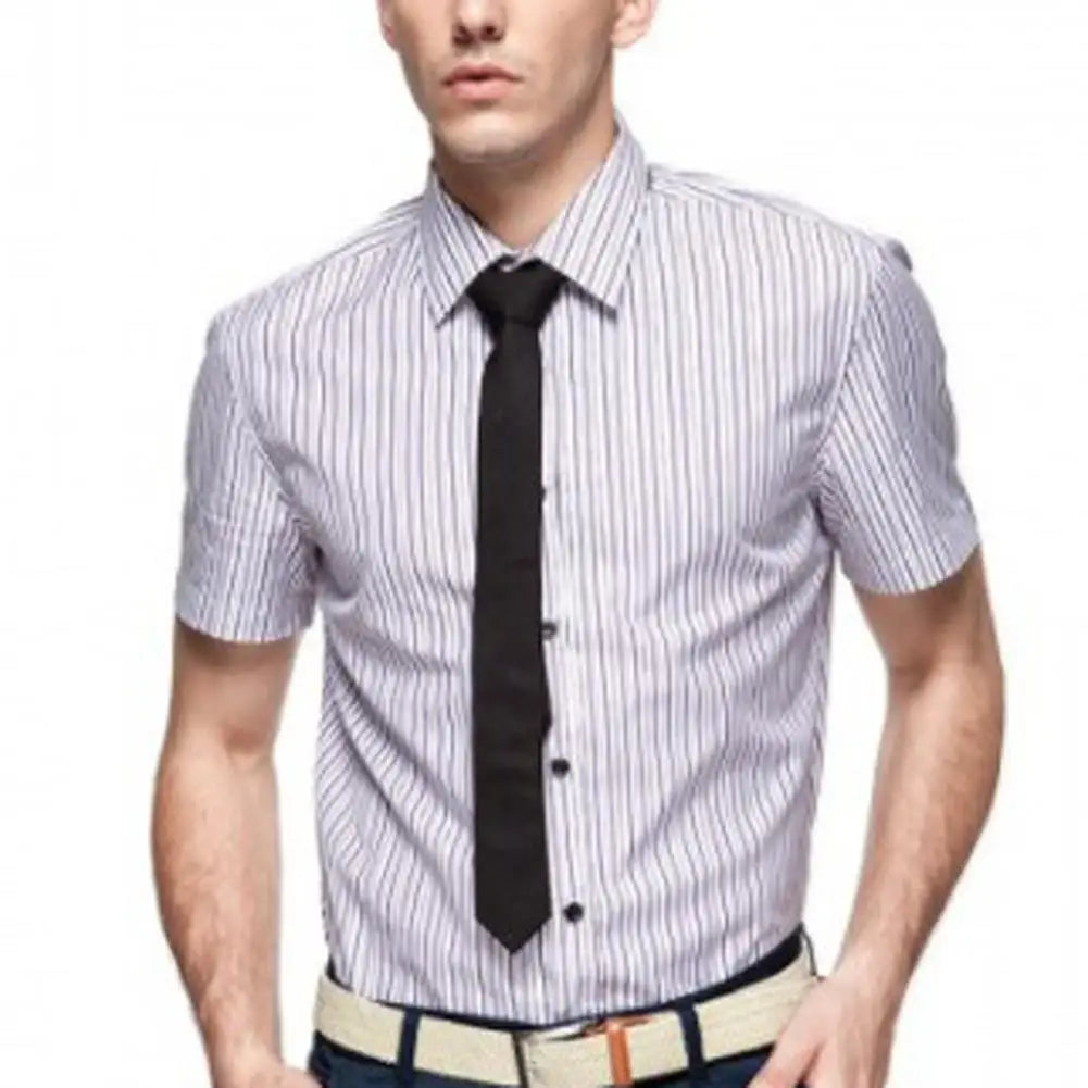 Mans Accessories Slim Skinny Tie for Men Jacquard Woven Solid Champagne Orange Red Purple Blue Ties Wedding Necktie corbatas par Good Vibrations