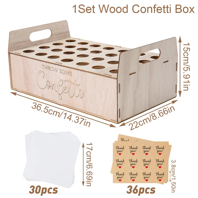 Wedding Tray Confetti Cone Stand Box Kraft Paper Tray Rustic Wedding Decoration Wedding Confetti Cones Cones Wedding Set supply Good Vibrations