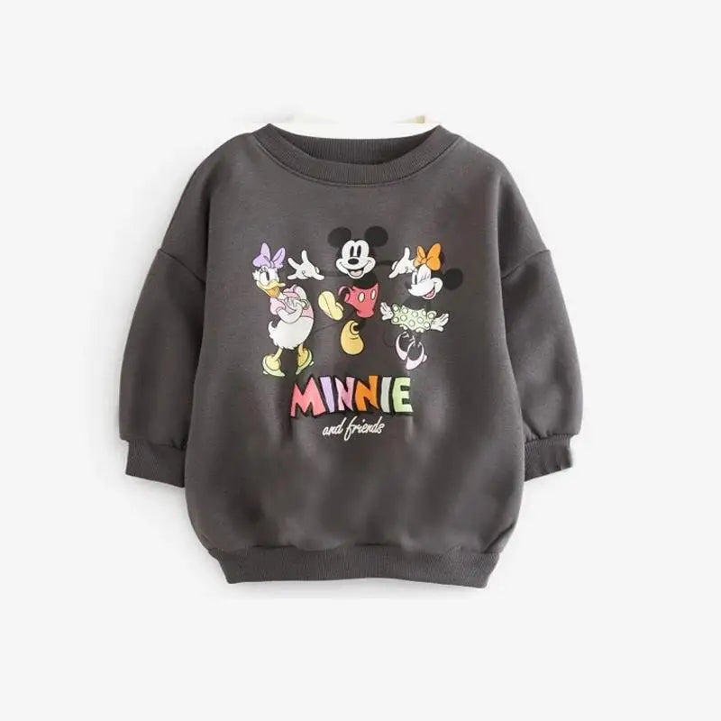 Fashion Children Costumes Lovely Cartoon Print Leisurewear Boys And Girls For 0-6 Years Breathable Loose Cotton Long Sleeves Good Vibrations