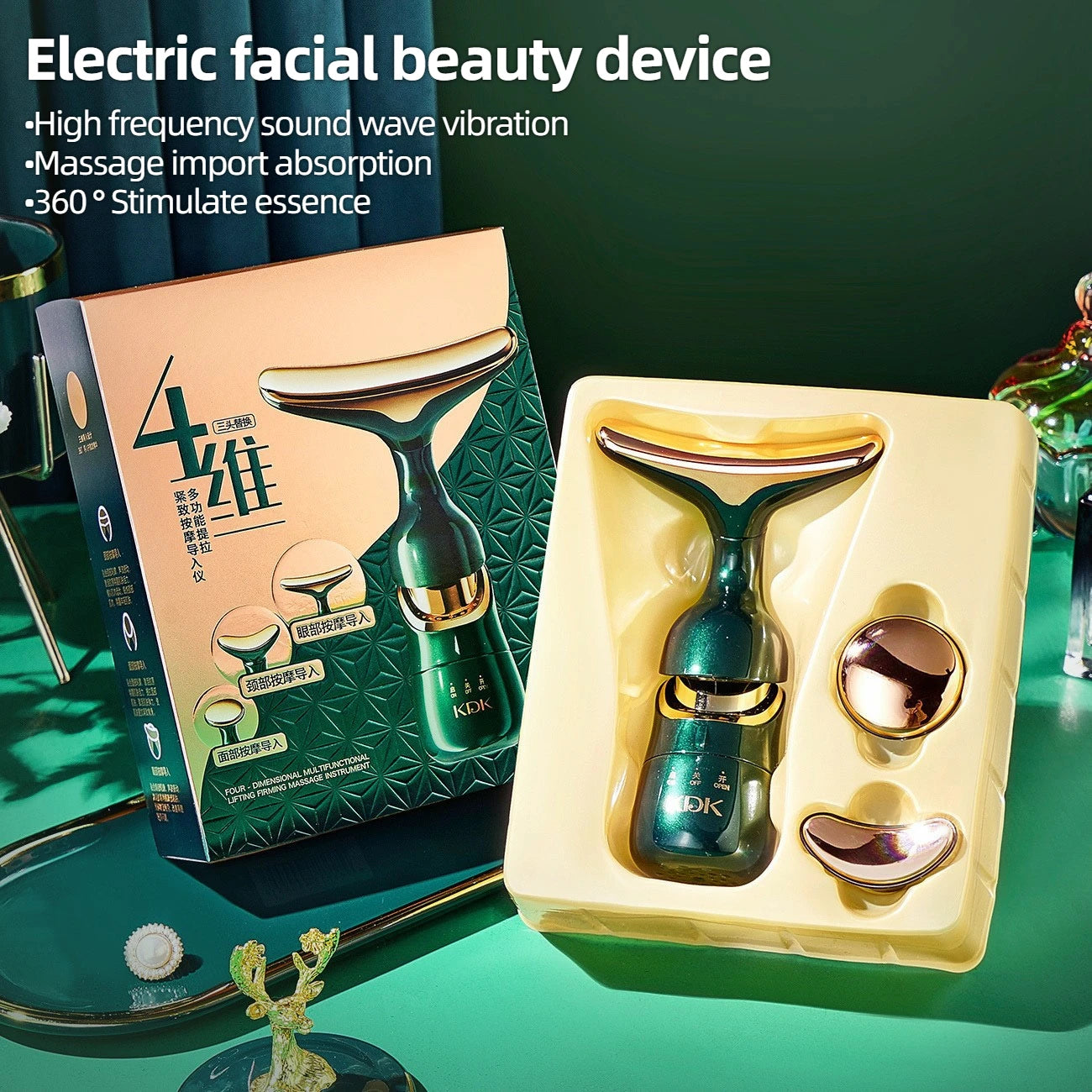 Face Massager 3 In 1 Neck Facial Eye Massage Introducer Microcurrent Skin Rejuvenation Anti Aging Beauty Device Beauty Tools Good Vibrations Adult Super Store