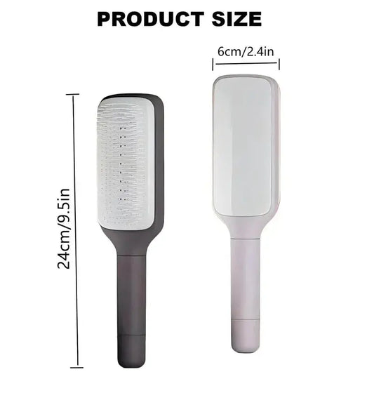 Rotatable Self Cleaning Hair Brush Telescopic Massage Airbag Comb Telescopic Cleaning Anti-static Hairdressing Air Cushion Comb Good Vibrations