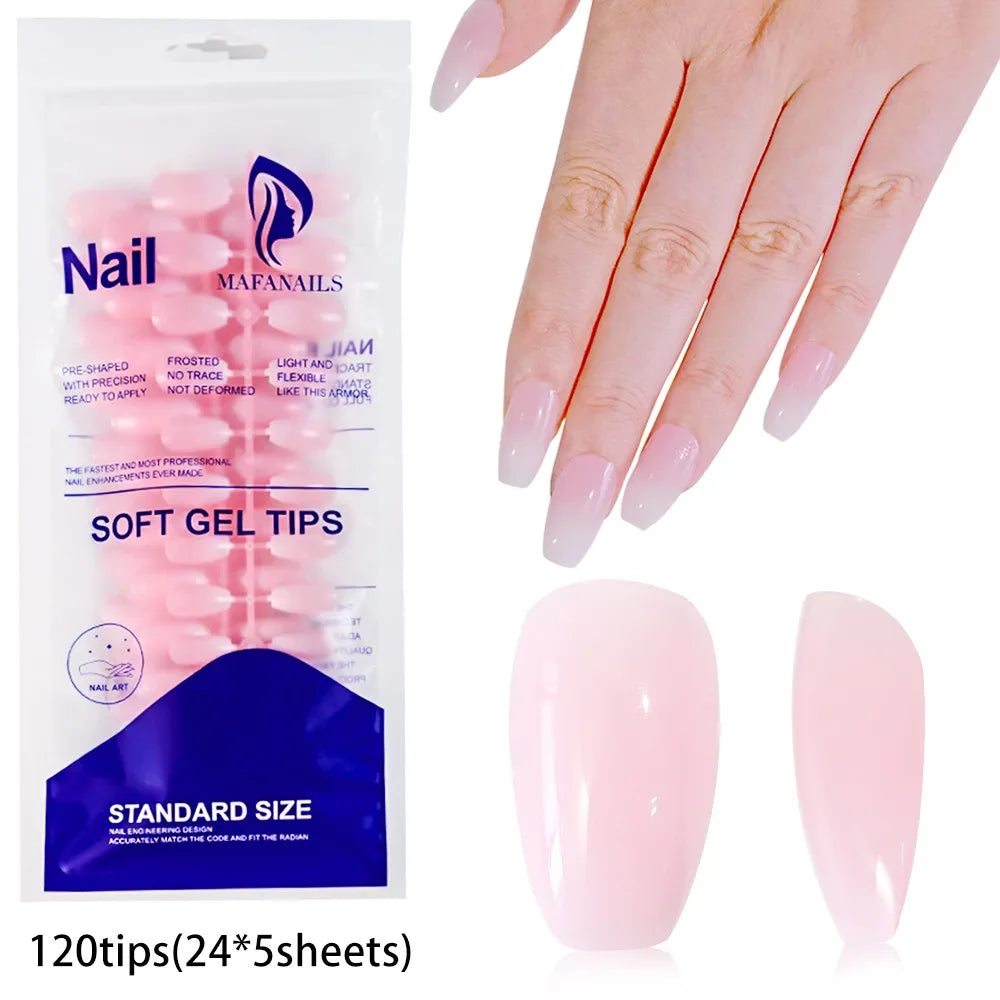 100pcs White Medium Square False Nails Full Cover Acrylic Artifical Fake Nail Tips Women Nail Decoration 10 Sizes Press On Nails Good Vibrations