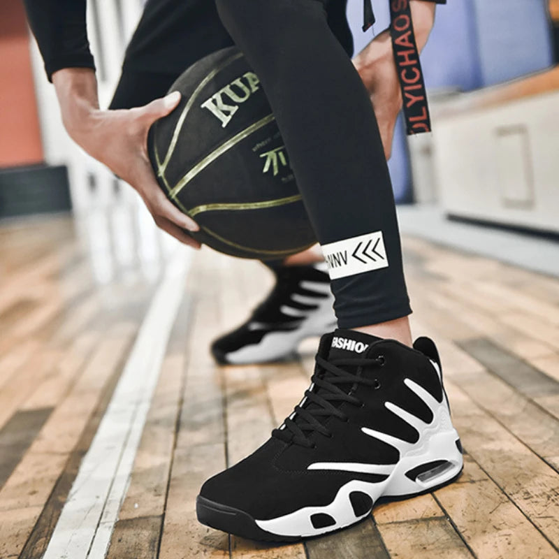 High Top Sneakers for Men Designer Multi Function Basketball Shoes Breathable Male Running Shoes Fashion Men Shoes High Quality Good Vibrations