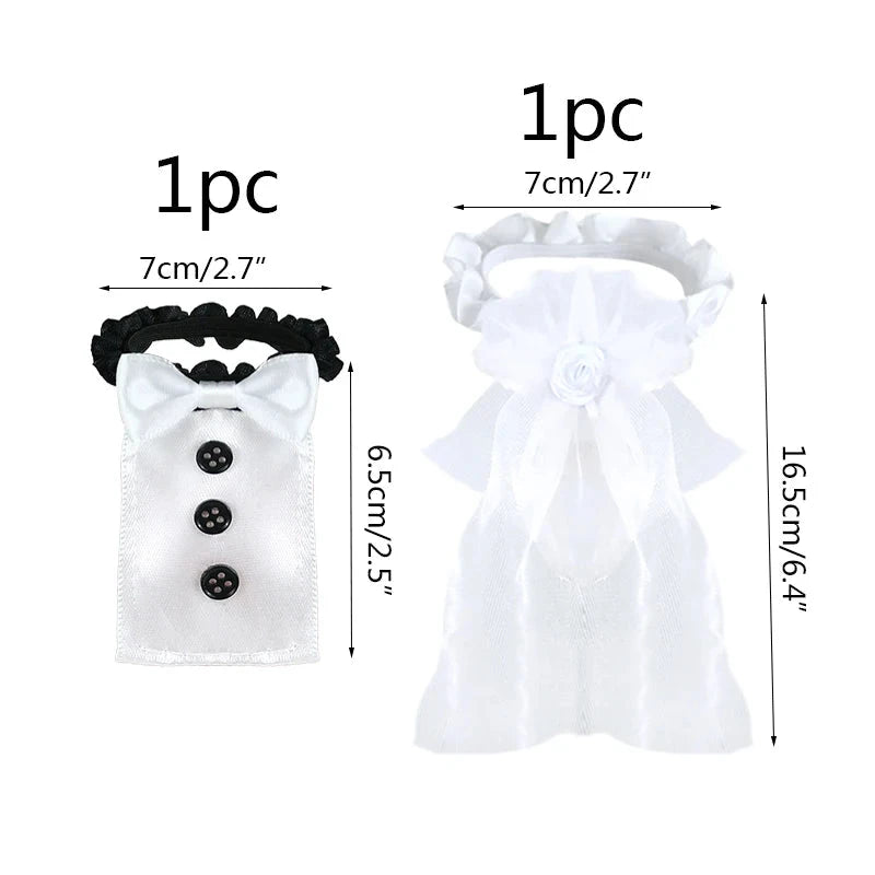 2Pcs Marriage Bride And Groom Wine Cups Wraps Champagne Glass Bottles Cover Wedding Table Decoration Bachelorette Party Decor Good Vibrations