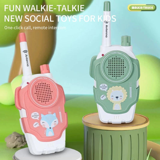 Walkie-talkie mobile phone outdoor cute toy children parent-child intercom machine cartoon boys and girls educational toy gift Good Vibrations