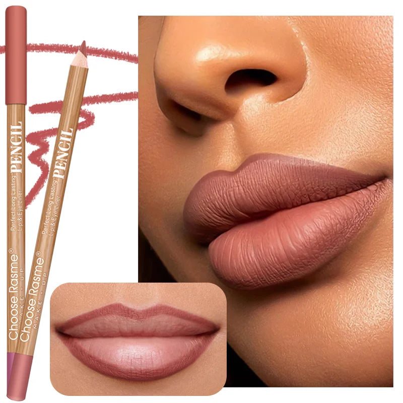 12 color lip enriching lipliner, lip moisturizing, three-dimensional fitting, light, thin, silky and clear lip liner Good Vibrations