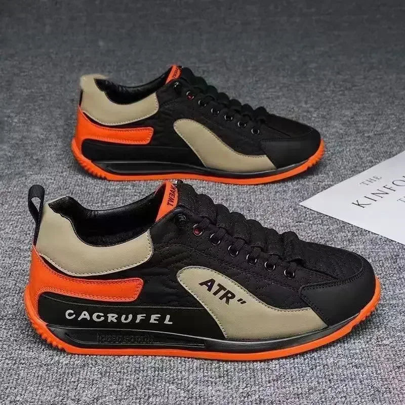 Men Running Shoes Outdoor Sport  Sneakers Man Vulcanized Shoes Flat Casual Sneakers for Men Shoes 2025 New Brand Footwear Good Vibrations