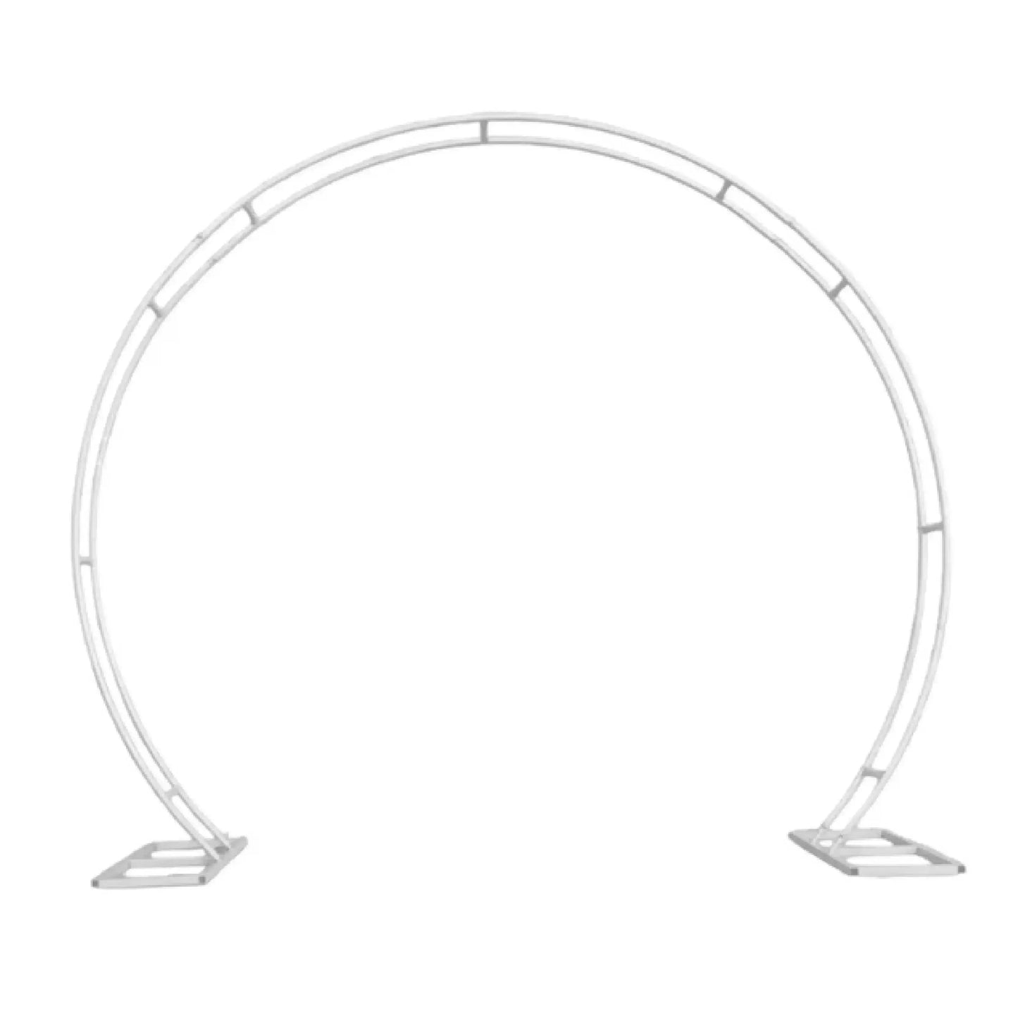 Wedding Flower Backdrop Stand Double Tube Arch Round Frame high quality Suitable for Wedding outside Photocall Background Decor Good Vibrations