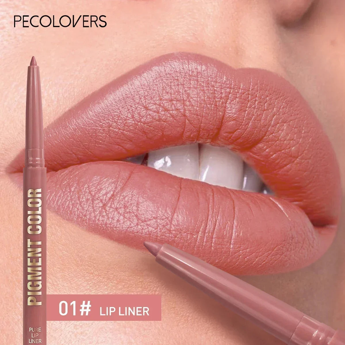 1PC Matte Lip Liner, Waterproof, Easy To Color, Durable, Three-dimensional Lips, Long-lasting, Women's Gift Good Vibrations