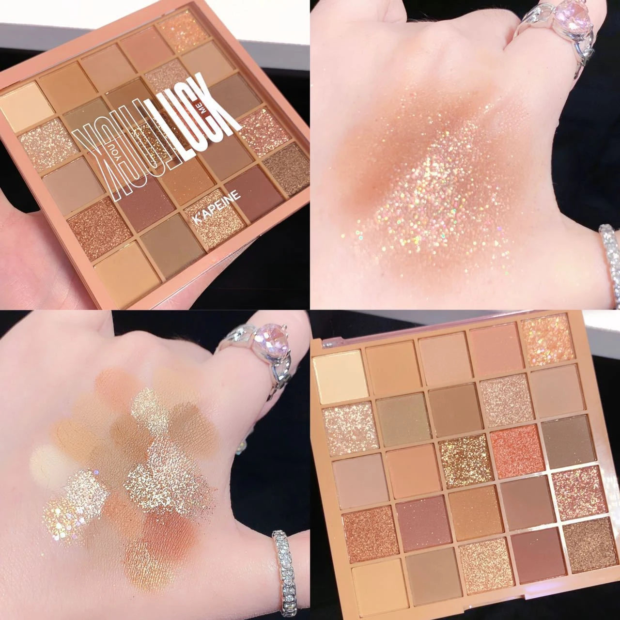 Cool Low Saturation Pure Wind 25 Color Eyeshadow Plate Pearl Matte Color Ins Affordable Makeup High Color Rendering Eyeshadow Good Vibrations