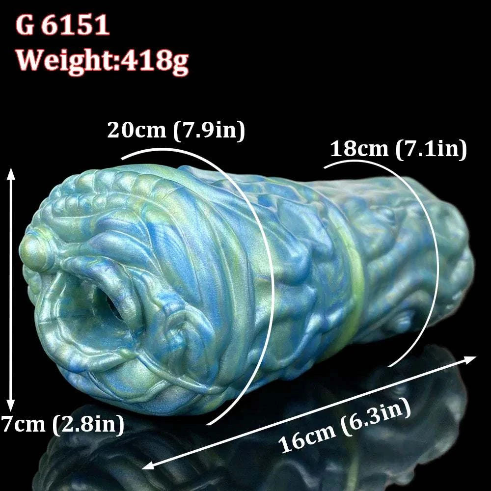 GEEBA Fantasy Animal Male Masturbator Realistic Silicone Flexible