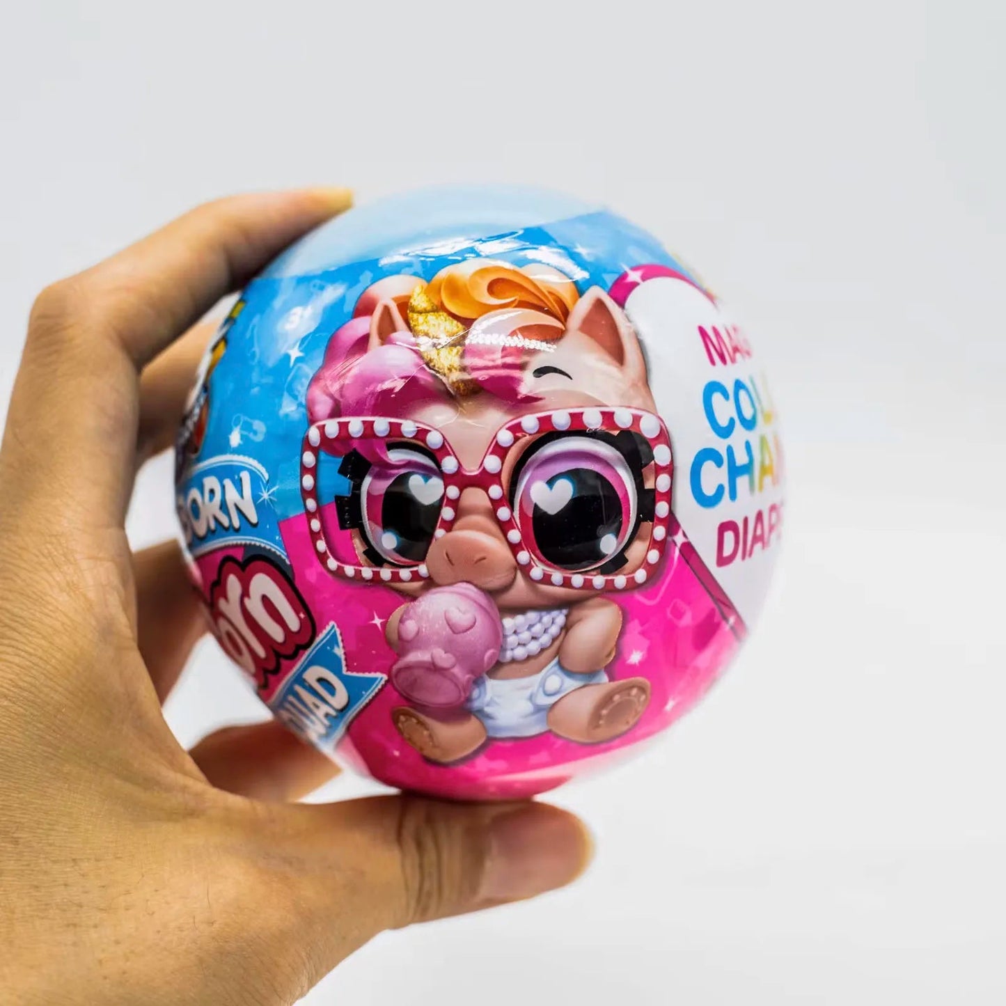 5 Surprise Ball Mini Brands Supermarket Shopping Scene Miniature Gashpon Capsule Toy Figurines Collection Kids Birthday Gifts Good Vibrations