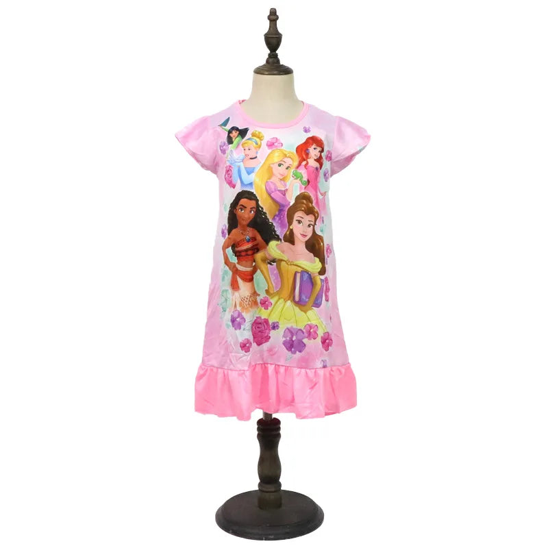 Girls' Dress New Summer Children's Clothing Children's and Girls' Home Clothing Snow White Good Vibrations