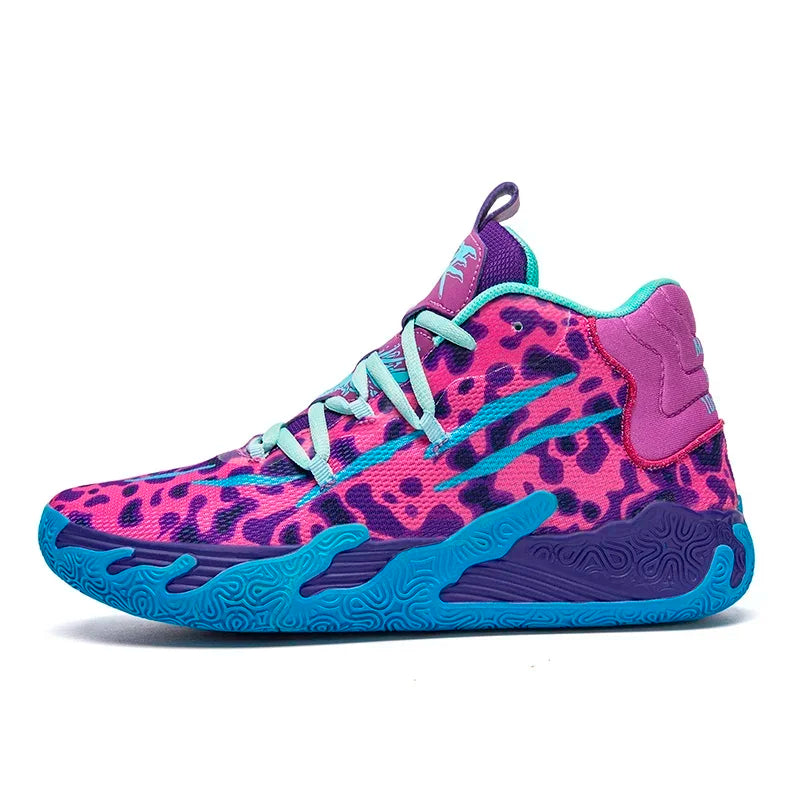 2025 New Basketball Shoes Men Breathable Comfortable Sneakers Training Sports Basketball Sneakers Women Shoes Good Vibrations