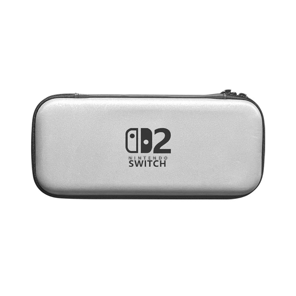 Slim Travel Carrying Case for 2025 Switch 2 Accessories, Waterproof EVA Hard Shell Protective Storage Hand Bag NS 2 Good Vibrations