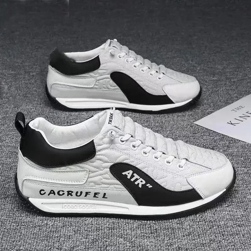 Men Running Shoes Outdoor Sport  Sneakers Man Vulcanized Shoes Flat Casual Sneakers for Men Shoes 2025 New Brand Footwear Good Vibrations