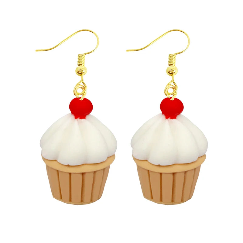 Earrings For Women Girls Cute Foods Hamburg Pizza Chicken Leg Candy Bottle Handmade Candy Kids Funny Resin Good Vibrations Adult Super Store