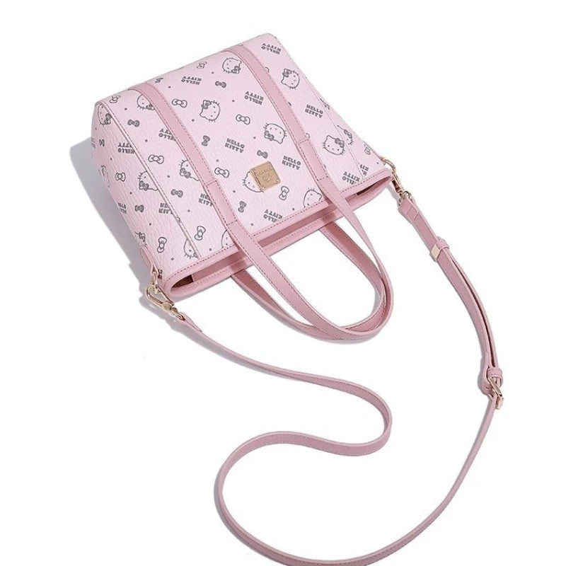 Hello Kitty Handbags Women Fashion Satchel Portable Tote Purses and Handbags Crossbody Bags for Women Designer Bag Good Vibrations