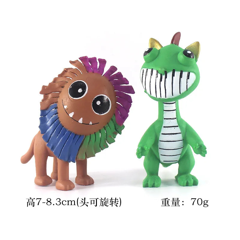 1 Set Pianosauruses Yarnabys Figure Doeys The Doughmans Figure Toy Nightmare Critter Figure Toy Figurine Ornament Gift Good Vibrations