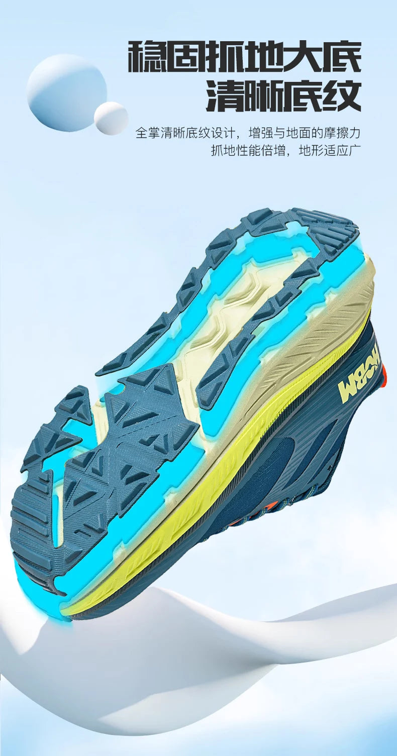 Men's Shoes Sneakers Running Shoes for Men Unisex Women Casual Walking Lace-up Training Lightweight Dark Blue Fashion Lifestyle Good Vibrations