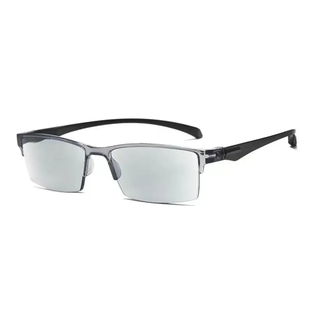 Smart Automatic Zoom Reading Glasses Anti Blue Ray Eyeglasses Autofocus Power Half-Rim Near Far Computer Glasses Good Vibrations