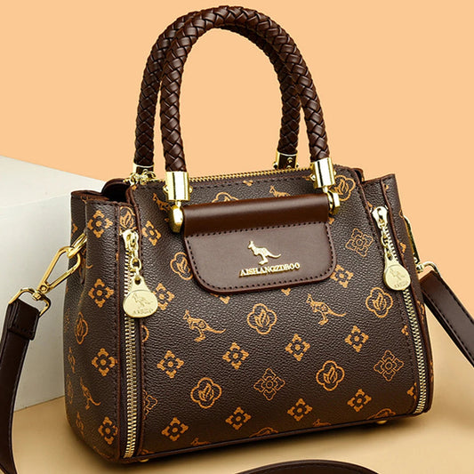 Fashion Crossbody Bags for Women Designer Ladies Purses and Handbags High-quality Soft Leather Women Shoulder Messenger Bags Sac Good Vibrations