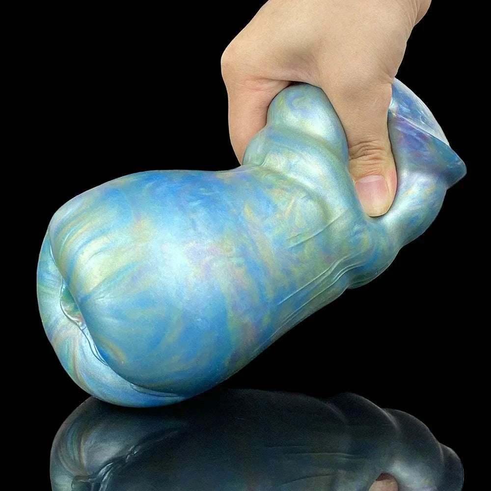 GEEBA Fantasy Animal Male Masturbator Realistic Silicone Flexible
