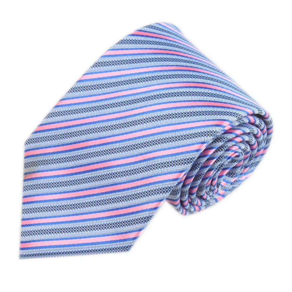 Fashion Ties for Men Women 8cm 3.15'' Business Wedding Accessories Silk Tie Mens Black Blue Gray White Pink Red Necktie Good Vibrations