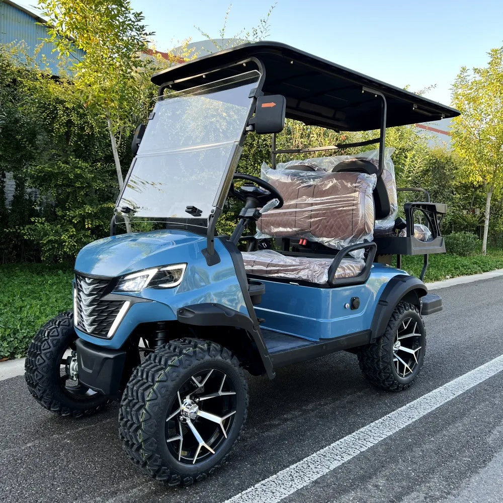 2/4/6/8 Seats Hunting Golf Cart Street Legal Electric off Road Golf Carts Car Buggy Golf Scooter Gocart Good Vibrations