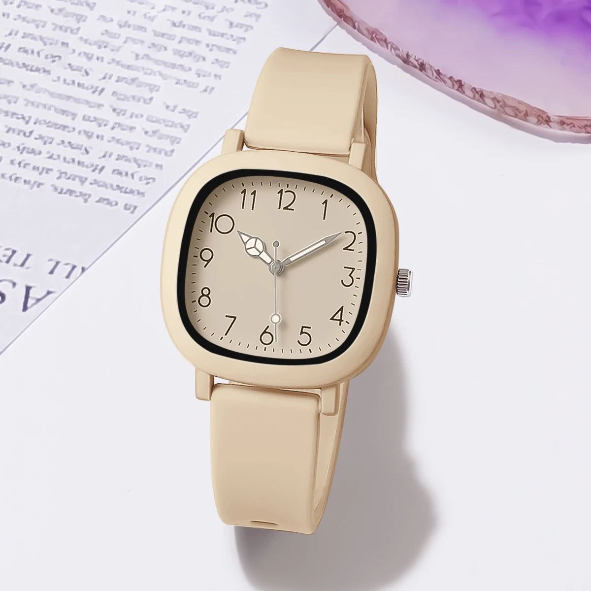 Fashion Women Watch Silicone Quartz Wristwatches For Women Clock Christmas Gift Valentine's Day Ladies Watches Reloj Mujer Good Vibrations Adult Super Store