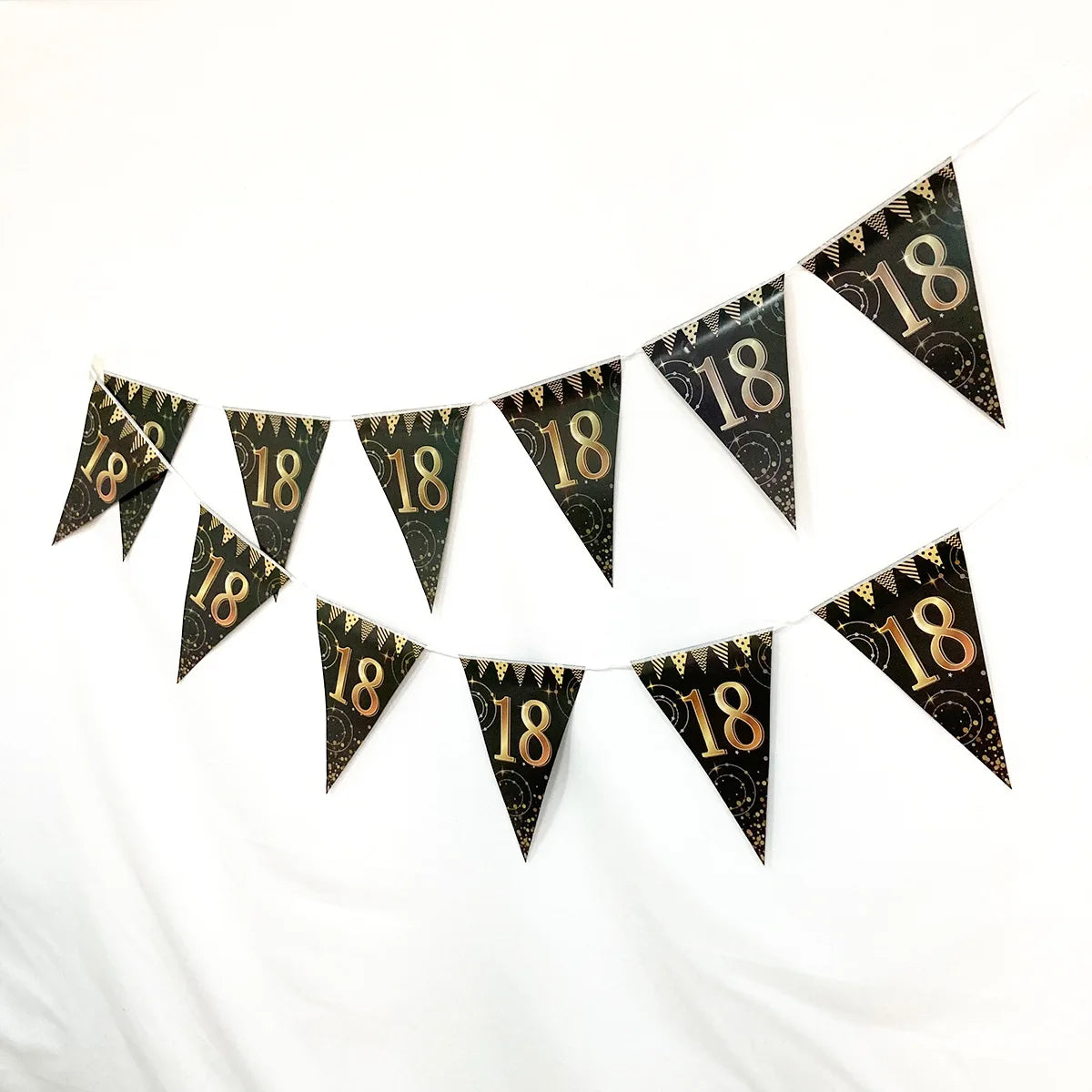 16th 60th 50 Year Happy Birthday Party Decoration Banners Supplies Good Vibrations